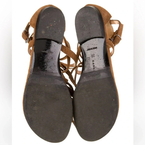 Barbara Bui Suede Gladiator Sandals size 6 - Picture 4 of 4